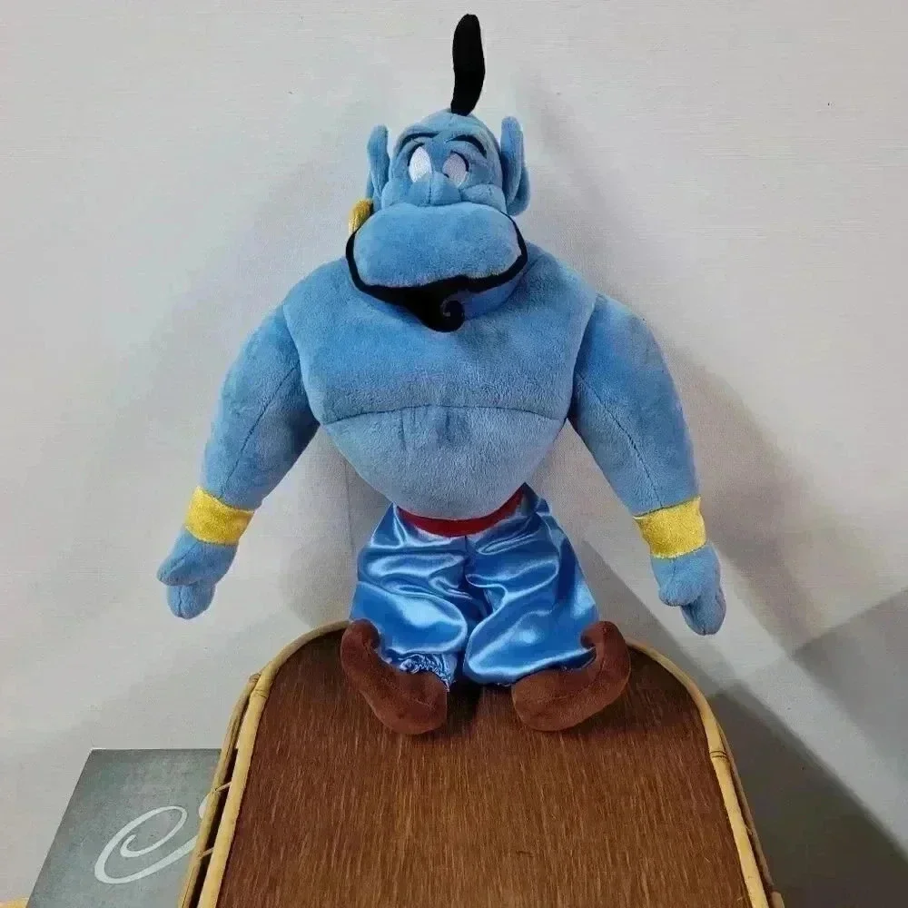 DISNEY Aladdin Genie blue plush stuffed animal 19in